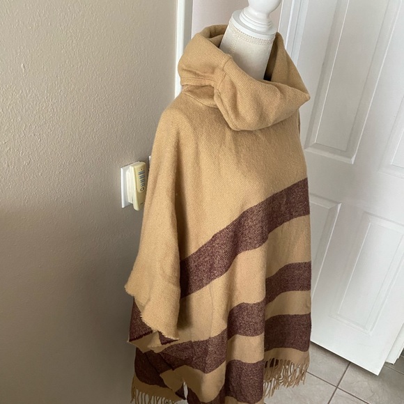 Long Tall Sally Poncho Sweater - Picture 2 of 11